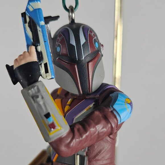 Hallmark Keepsake Star Wars Ahsoka Sabine Wren Christmas Ornament 2024 NIB - Picture 7 of 13